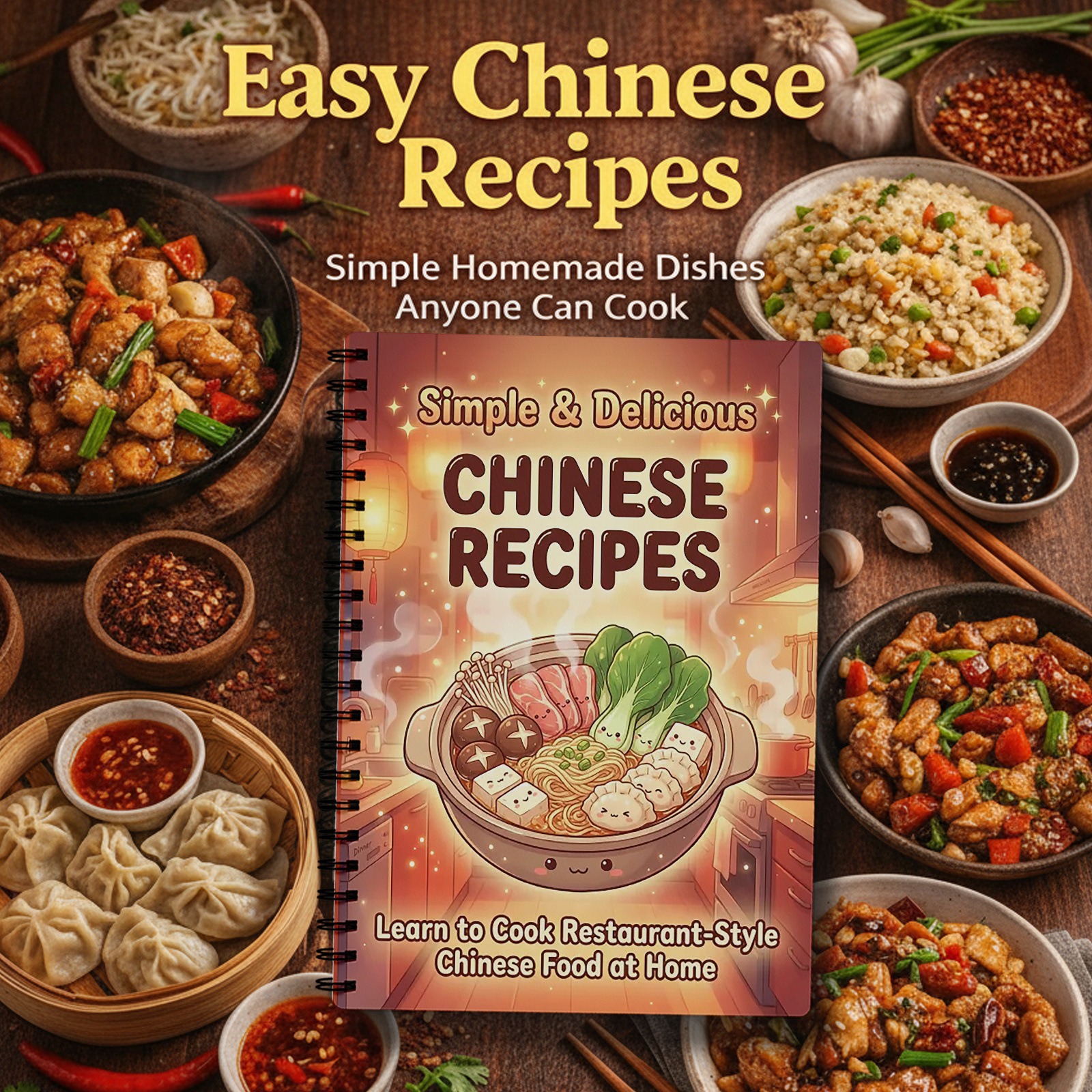 Home Cooking Meals - Chinese Home Cooking Recipe Notebook Step