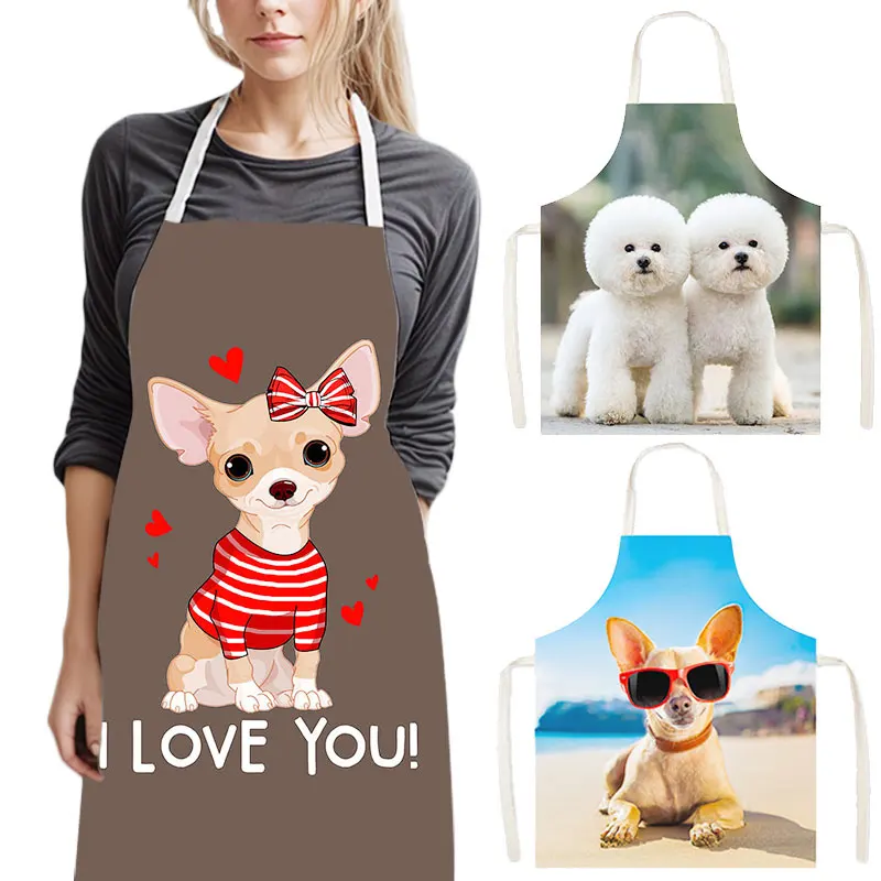 Home Cooking Dog Food - Cute Dog Chihuahua Mom Print Kitchen