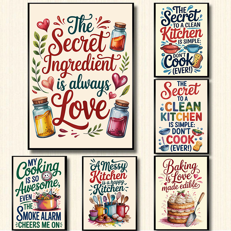 Humorous Cooking Quotes Poster - مراجعة Home Cooking Quotes وسعره