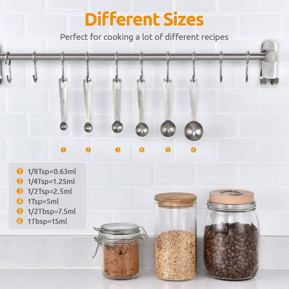 6pcs/set Food-grade Stainless  - مراجعة Home Cooking Meals وسعره