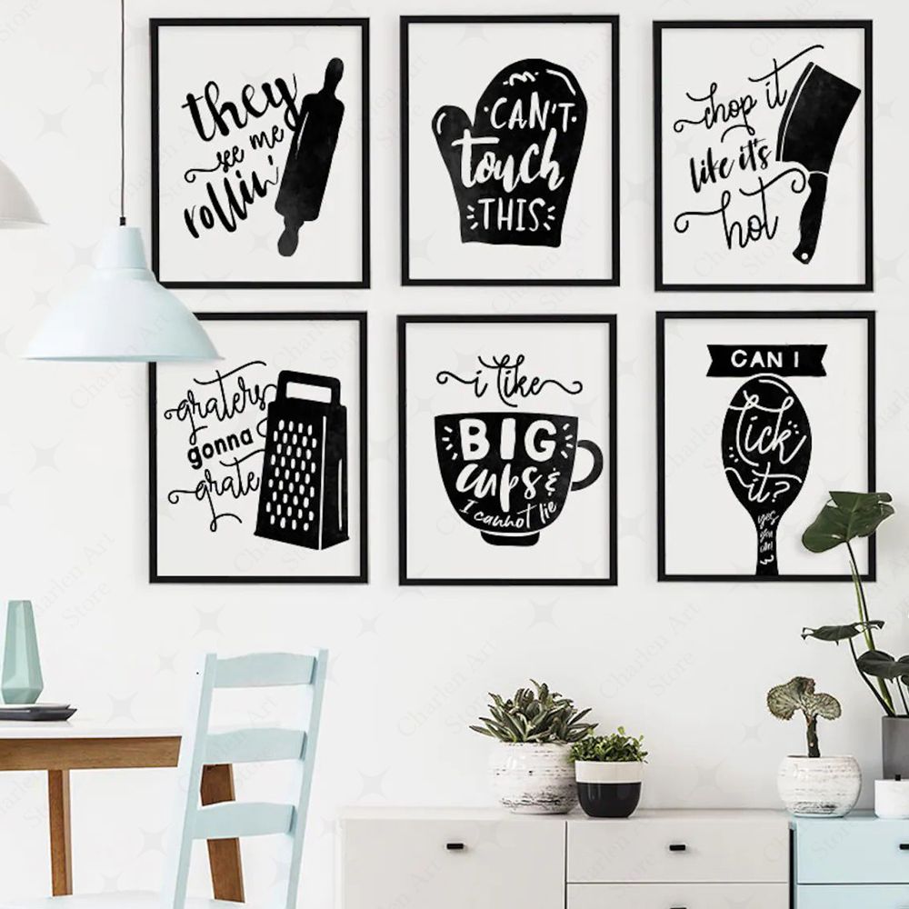 Hand Drawn Cooking Utensil Big - مراجعة Home Cooking Quotes وسعره