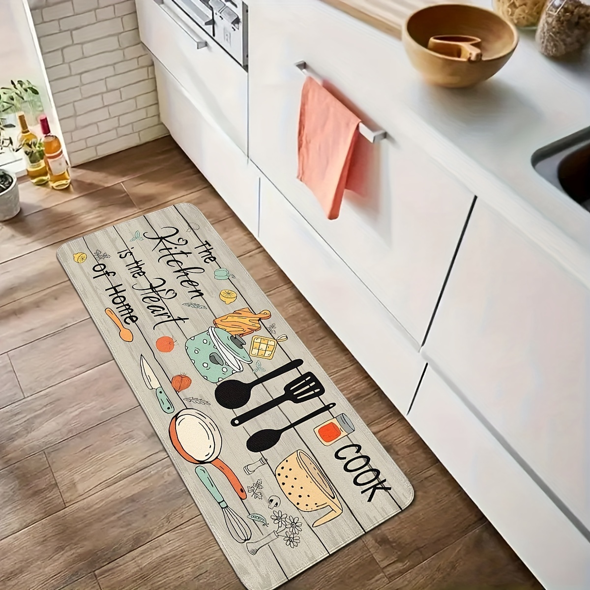 Kitchen Utensil Print Kitchen  - مراجعة Home Cooking Quotes وسعره