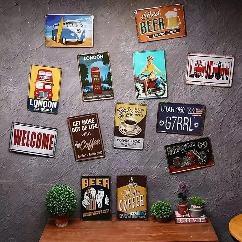 （2D Tin painting）Vintage Kitch - مراجعة Home Cooking Quotes وسعره