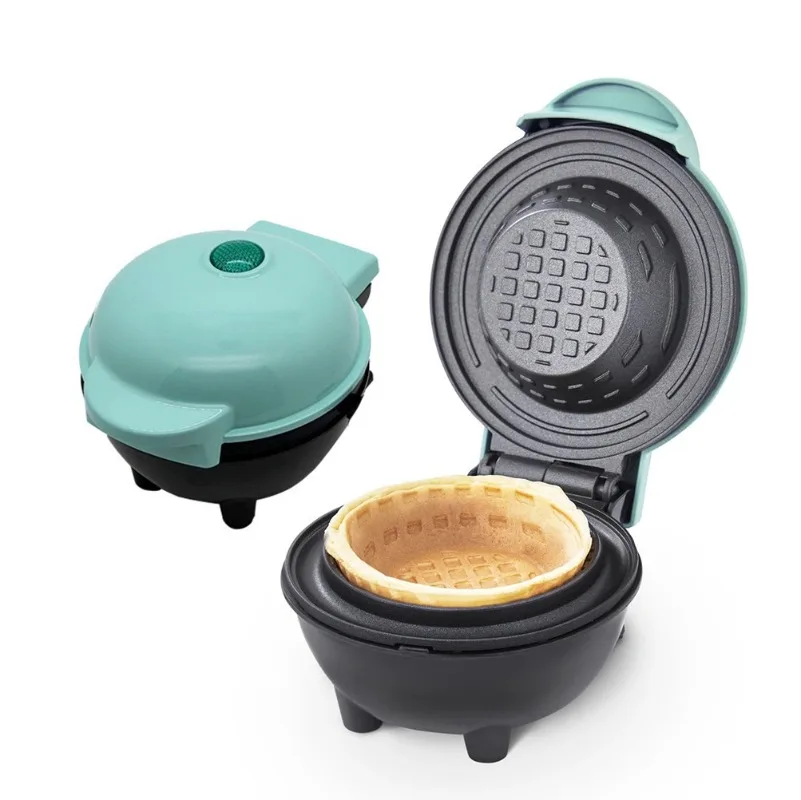 110V-220V Waffle Bowl Machine, - مراجعة Home Cooking Egg Roll وسعره