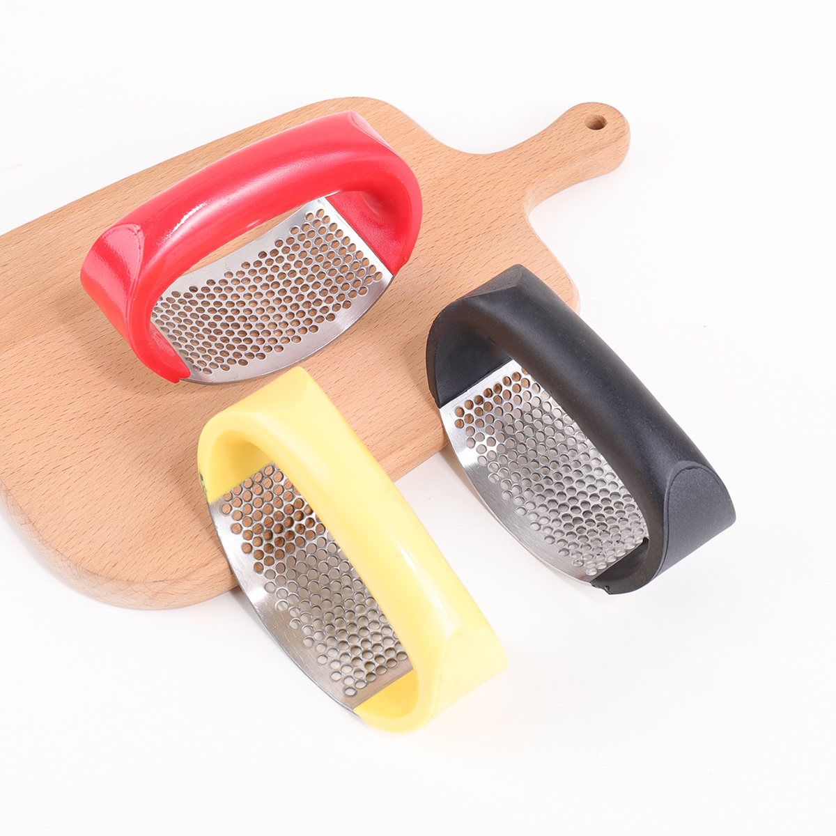 Stainless Steel Garlic Press - - مراجعة Home Cooking Meals وسعره