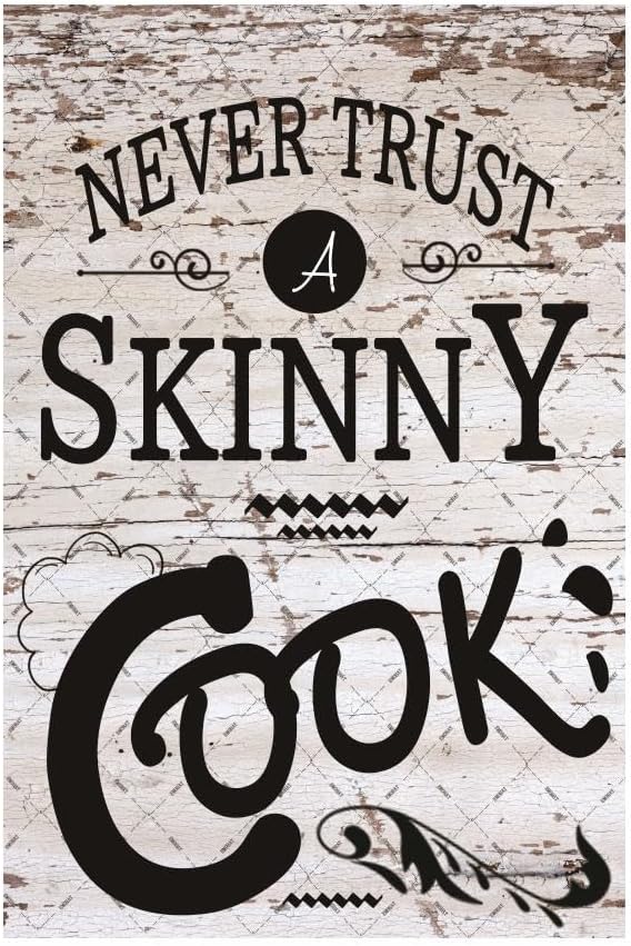 1p, Kitchen Quote Never Trust  - مراجعة Home Cooking Quotes وسعره