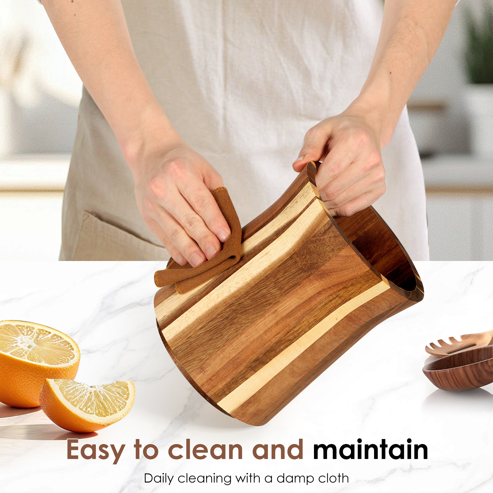 360° Rotating Utensil Holder W - مراجعة Home Cooking Meals وسعره