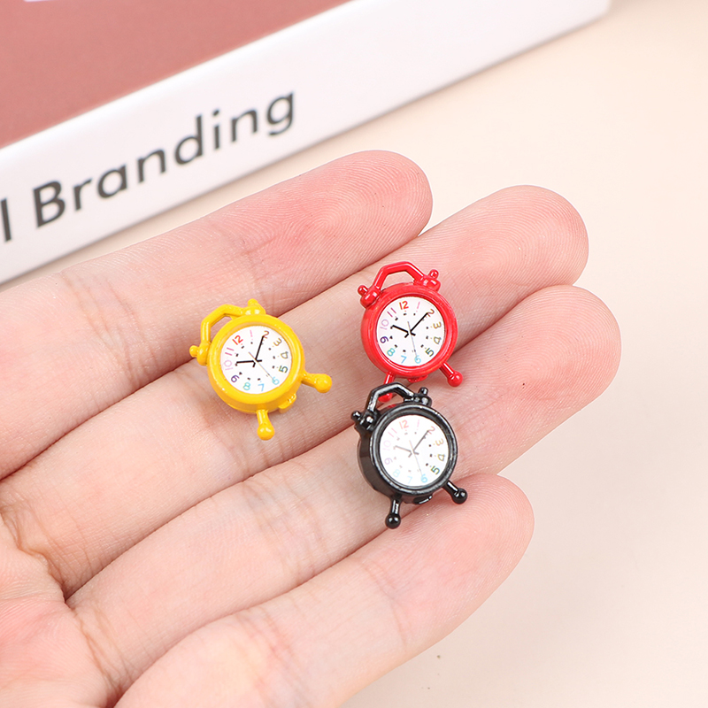 1PC 1:12 Scale Alarm Clock Dol - مراجعة Home Cooking Kitchen وسعره