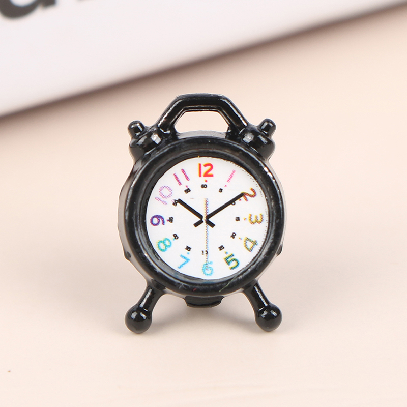 1PC 1:12 Scale Alarm Clock Dol - مراجعة Home Cooking Kitchen وسعره