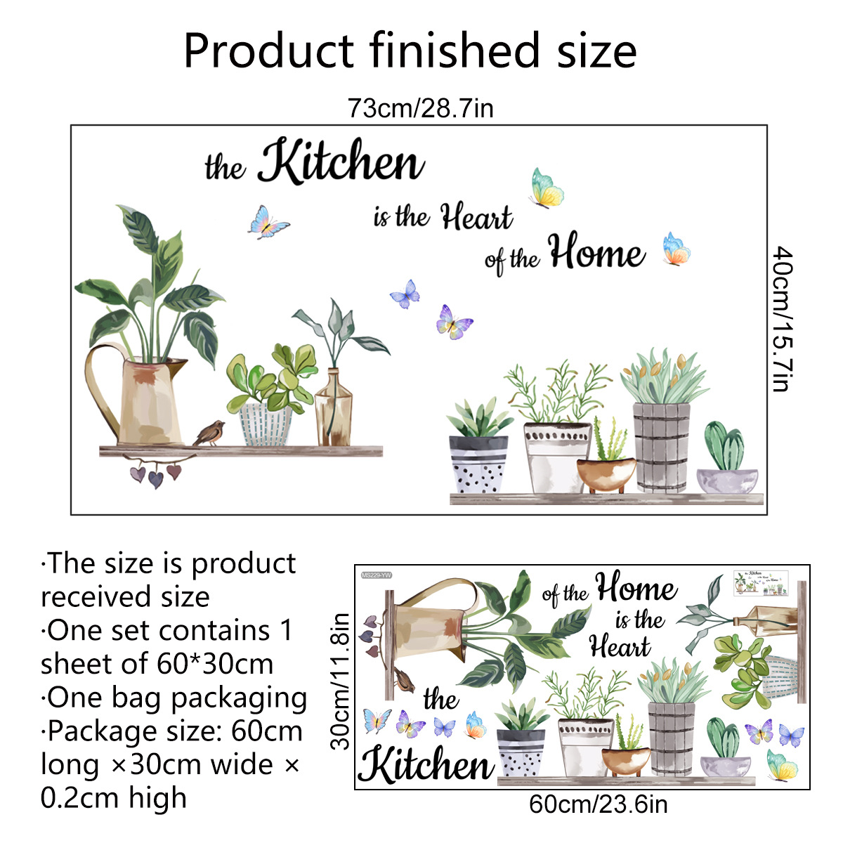 Kitchen Green Plants Cooking A - مراجعة Home Cooking Quotes وسعره