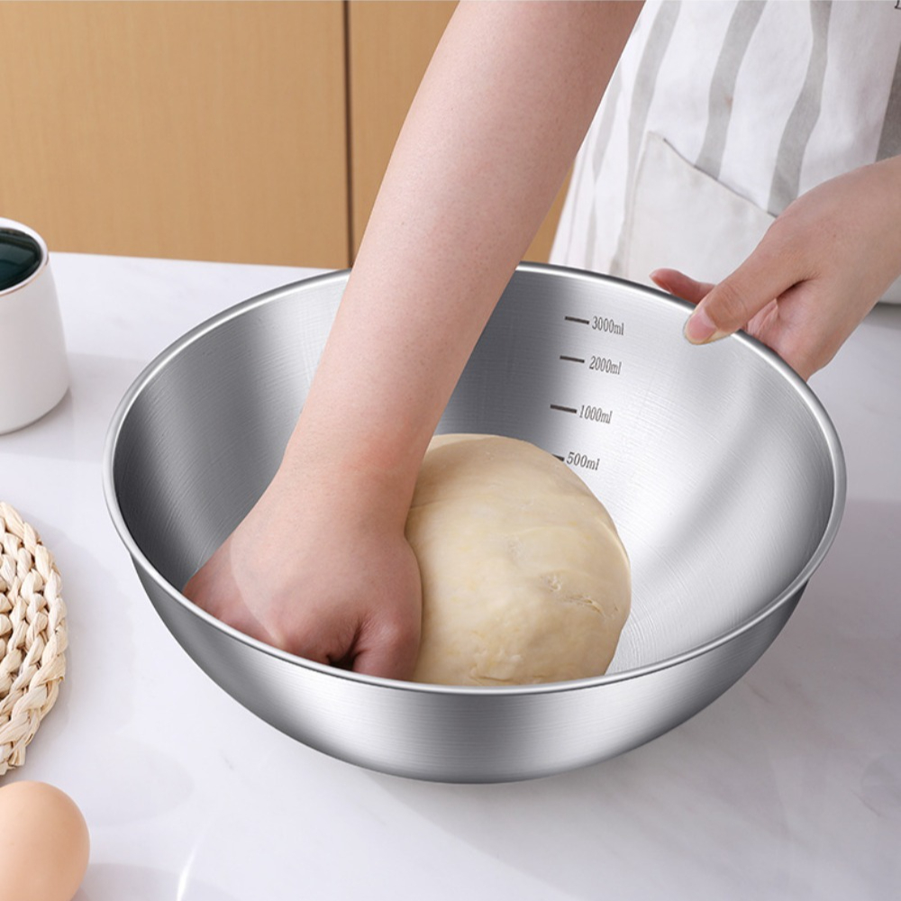 3pcs Stainless Steel Bowl Set  - مراجعة Home Cooking Meals وسعره