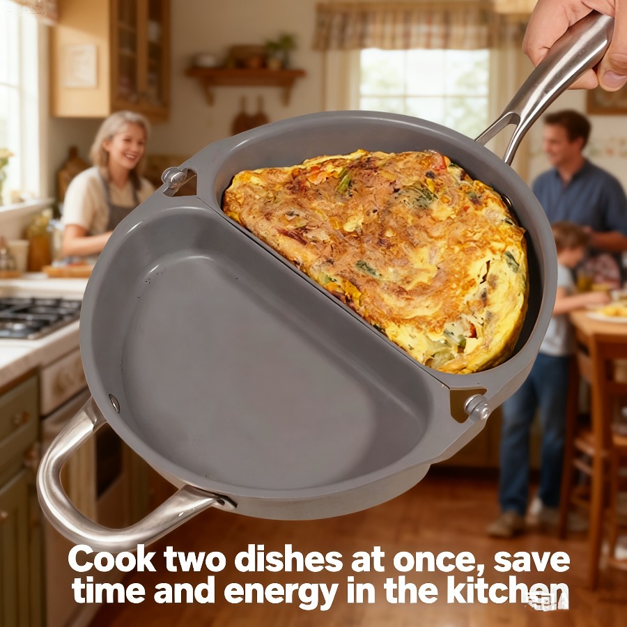 Double Sided Non Stick Pan Fol - مراجعة Home Cooking Egg Roll وسعره
