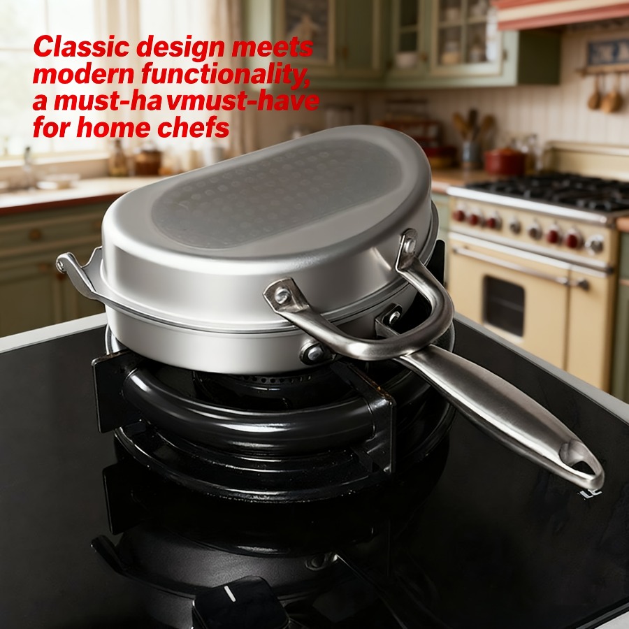 Double Sided Non Stick Pan Fol - مراجعة Home Cooking Egg Roll وسعره
